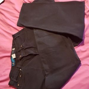 Levi Strauss & Co Black Silver tab jeans